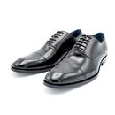 Thistle Paolo Vandini Black Leather Oxford Shoes 